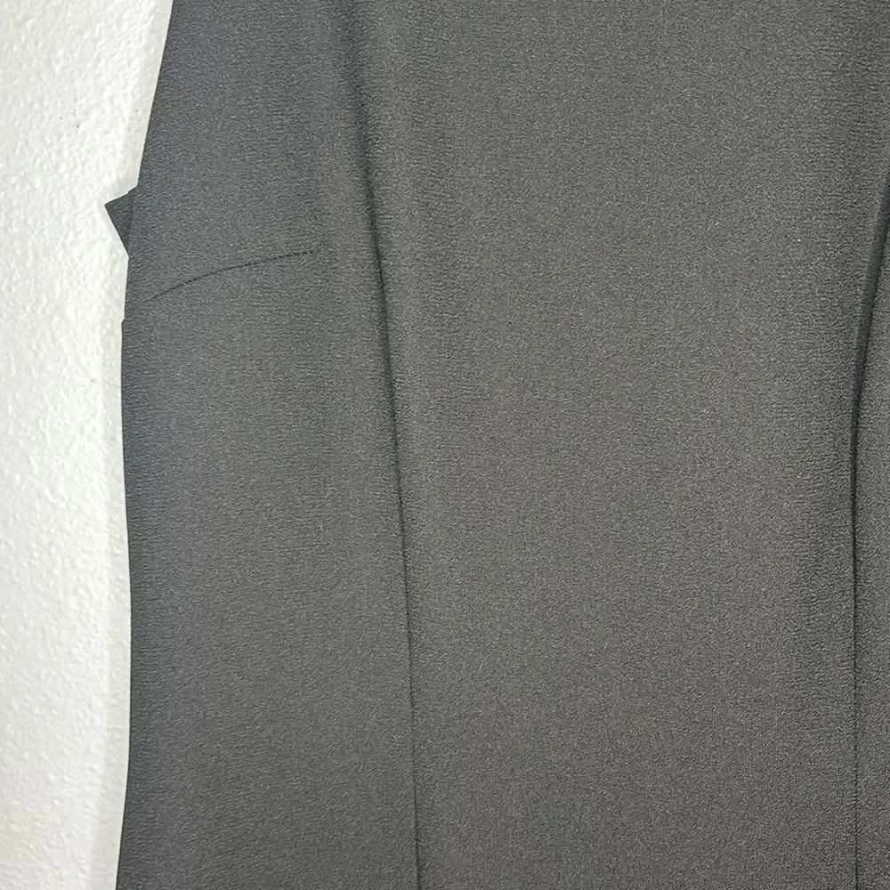 NWT NEW Karen Scott Black Mid Knee Length Sleeveless Career Dress Size 10